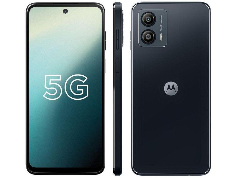 Smartphone Motorola Moto G53 128GB Prata 5G Snapdragon 480+ Octa